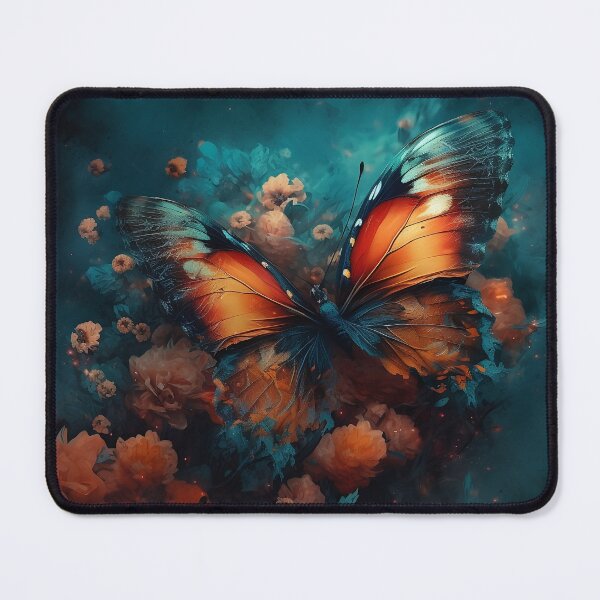 Item preview, Butterfly inside floral surrealism designed and sold by LJaco.