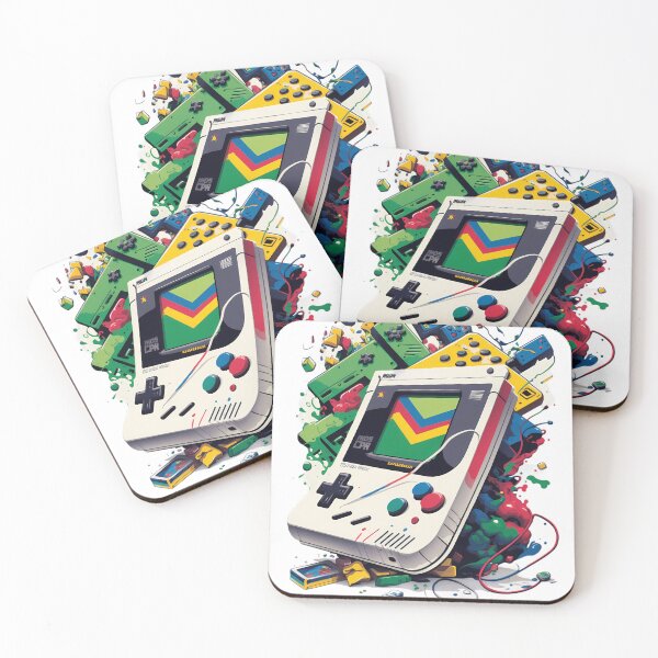 Item preview, 90s Retro Gaming with vivid colours designed and sold by Xiangster987.