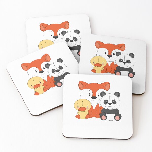 Item preview, Duck Panda Fox Cute Bahroo Rooduck designed and sold by MaryWhi43.