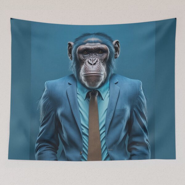 Item preview, Monkey in Suit designed and sold by nerdseason.