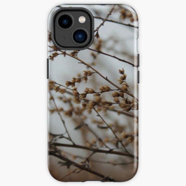 Beautiful view of dry plants in late autumn iPhone Tough Case