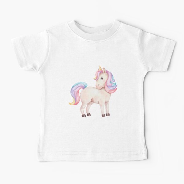 Item preview, Rainbow baby unicorn cartoon illustration designed and sold by anka1010.