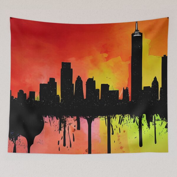 Item preview, Skyline in the style of famous art No. 59 designed and sold by CRAFTER-MEDIA.