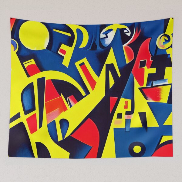 Item preview, Skyline in the style of famous art No. 58 designed and sold by CRAFTER-MEDIA.