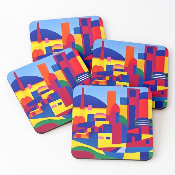Item preview, Skyline in the style of famous art No. 57 designed and sold by CRAFTER-MEDIA.