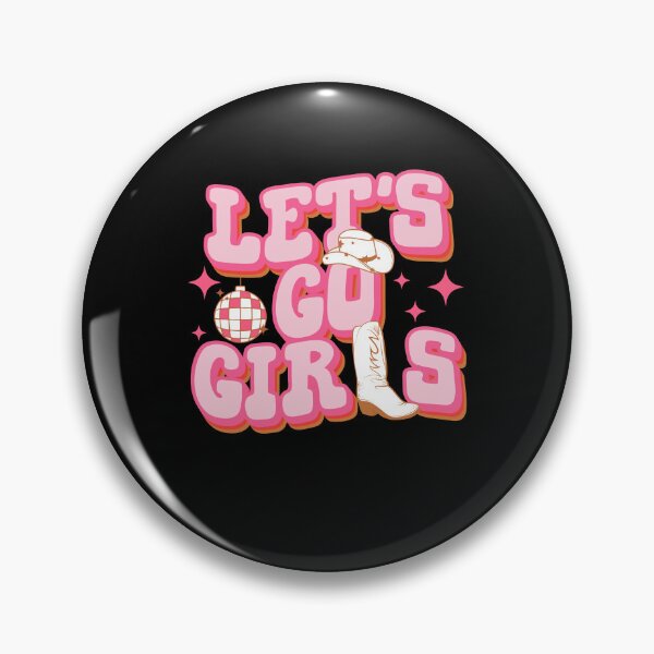 Item preview, Let's Go Girls Cowboy Hat Cowgirl Boots Bachelorette Party designed and sold by feel-good-club.