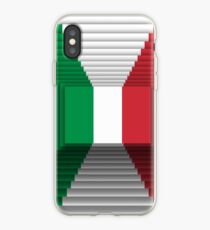 3D Italian flag iPhone Case