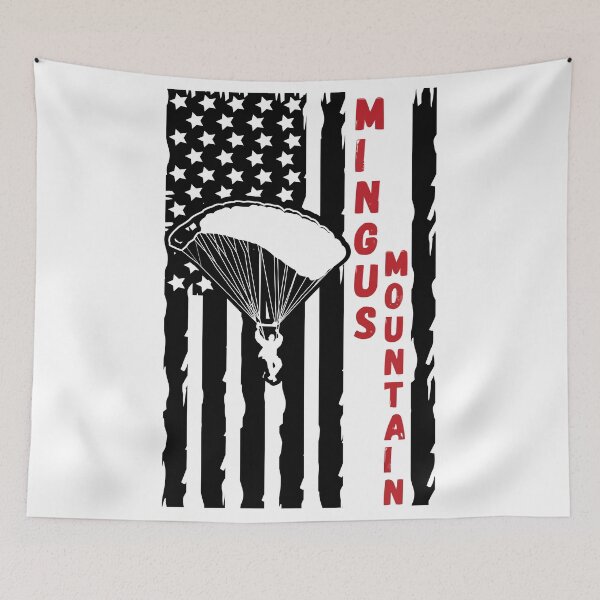 Item preview, Skydiving in Mingus Mountain, Arizona AZ - Vintage Paragliding Parachuting Logo designed and sold by Vintage-TM.