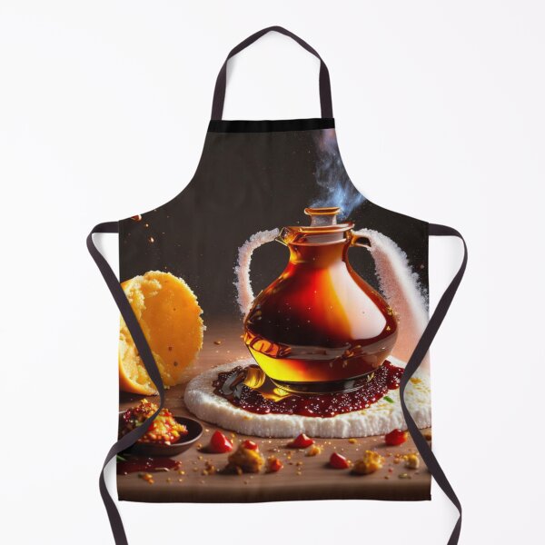Item preview, Weird 4K Highly Detailed Painting of Fruit and a Glass Decanter designed and sold by KALEIDOSCOPE UK.
