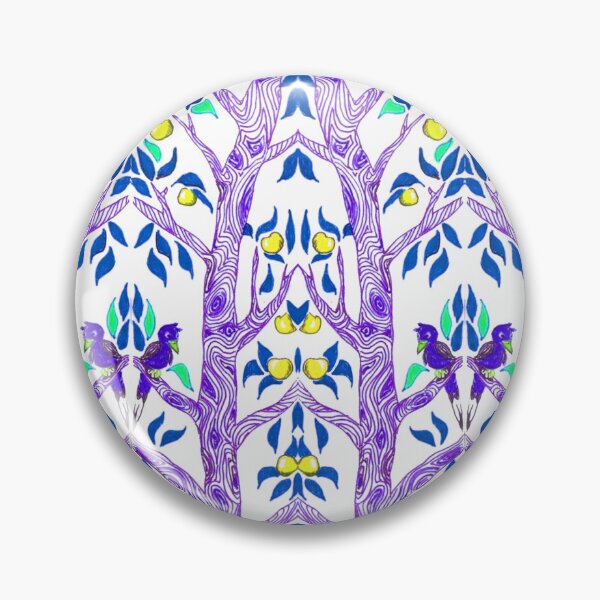 Item preview, Forest of apple trees in purple designed and sold by Anna Rivet.