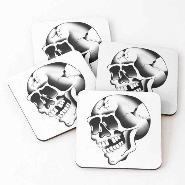 Item preview, American Traditional Skull Tattoo designed and sold by Shayla-Michelle.