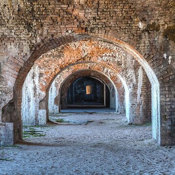 Artwork thumbnail, Arches at Fort Pickens, Florida by Joshua McDonough