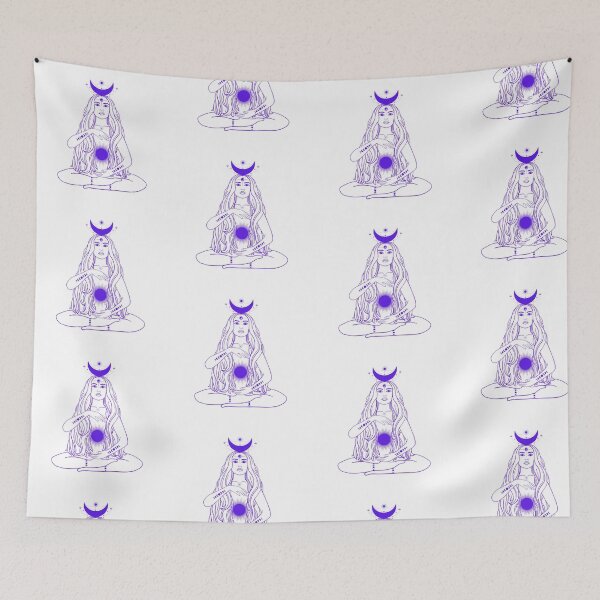 Item preview, Universe Goddess Empowering Minimalist Art: Embrace Your Inner Strength designed and sold by angelyara.