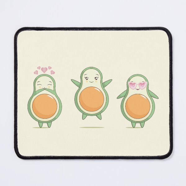 Item preview, Cutie Avocado Moods designed and sold by Annisadesign.