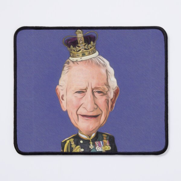 Item preview, King Charles Coronation Cartoon designed and sold by NikkiBear67.
