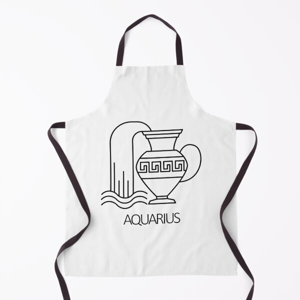 Item preview, Aquarius Zodiac Sign - Black designed and sold by SimpleWorksSK.