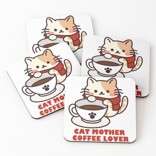 Item preview, Cat Mother Coffee Lover designed and sold by Lychee Design.