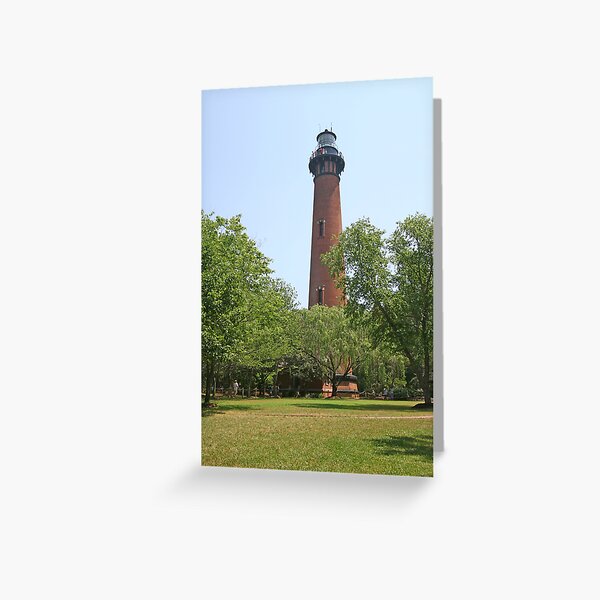 Corolla Lighthouse Greeting Card