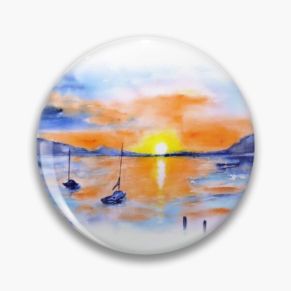 Item preview, Attersee sunset 10CP1580 designed and sold by CorneliaPilz.