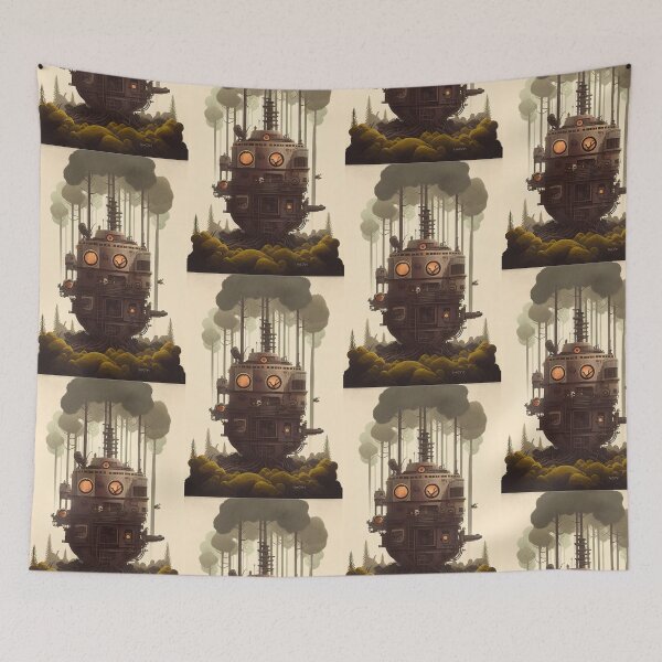 Item preview, Imagined Worlds: Digital art combining surrealism and nature. designed and sold by Piotrek0001.