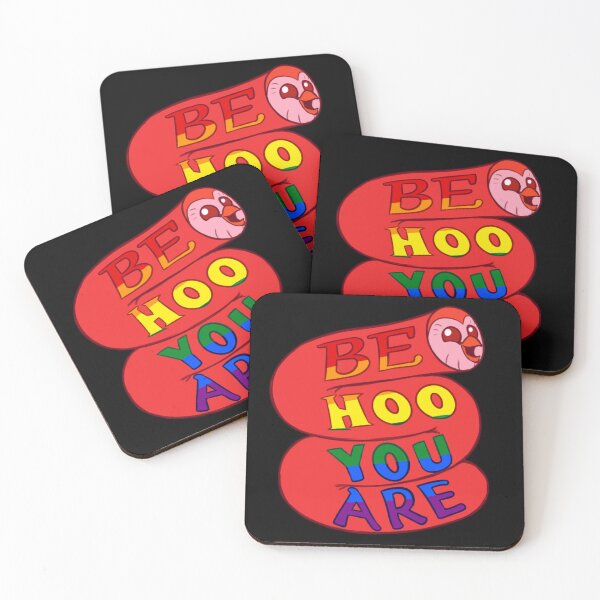 Item preview, Be Hoo You Are Rainbow Flag designed and sold by Artimanx.