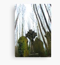 Gravestones Canvas Print