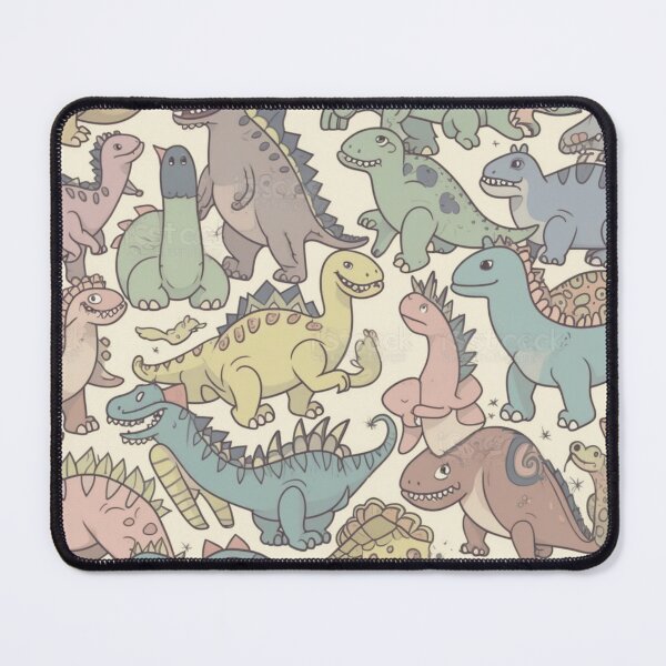 Item preview, Cute and Colorful Dinosaur Pattern designed and sold by RobotBadGuy0.