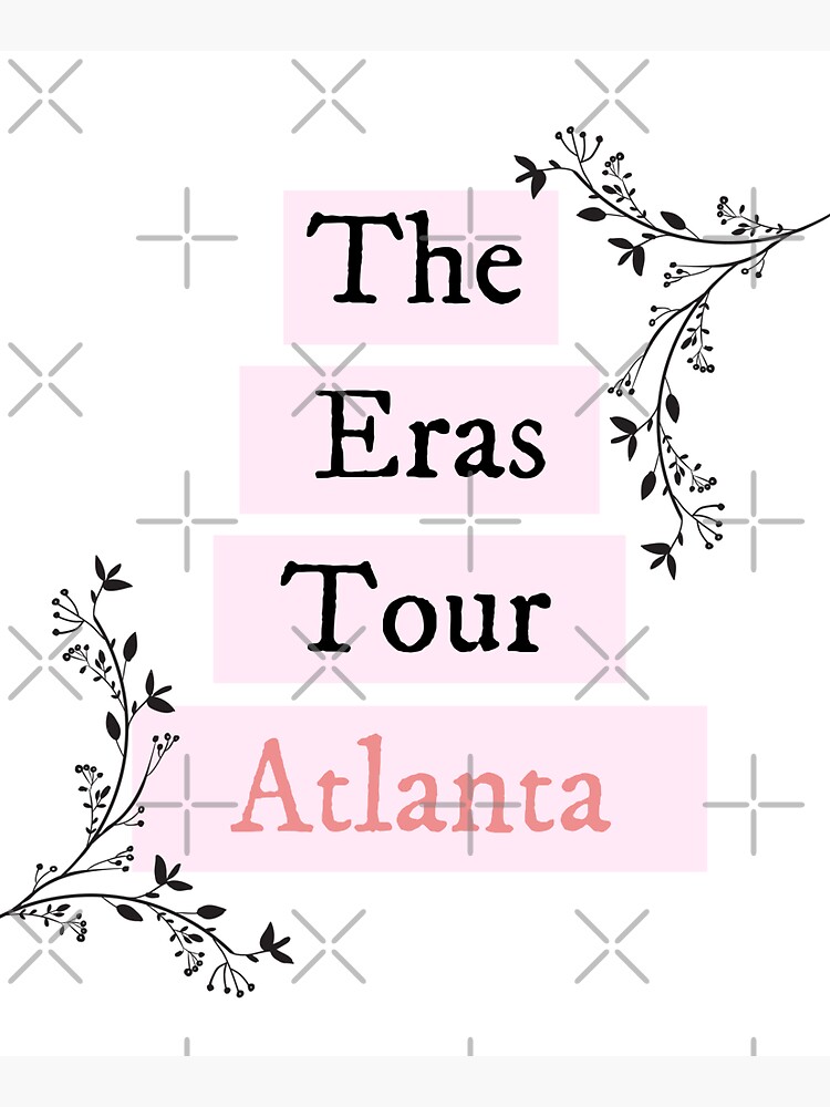 Discover The Eras Tour Atlanta - Taylor  Tote Bag