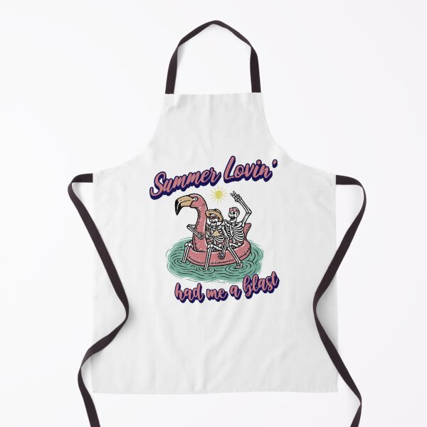 Item preview, Summer Lovin Had Me Blast - Summer Lovin' Skeletons in Pink Flamingo Float designed and sold by printify.