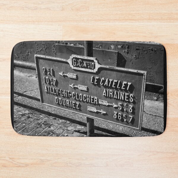 Item preview, Vintage Road Sign, Picardy, France designed and sold by Imladris01.
