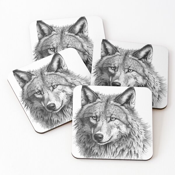 Item preview, Wild Wolf Designs, Animal designs designed and sold by Tomioka-Art.