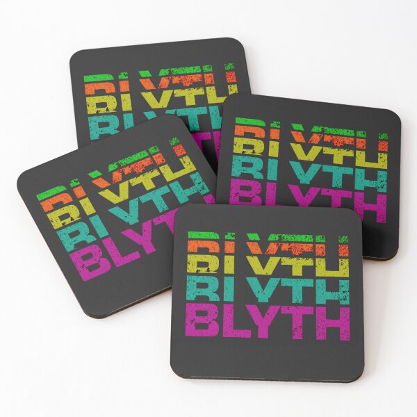 Item preview, Blyth Rainbow Typography designed and sold by MerchByCraig.