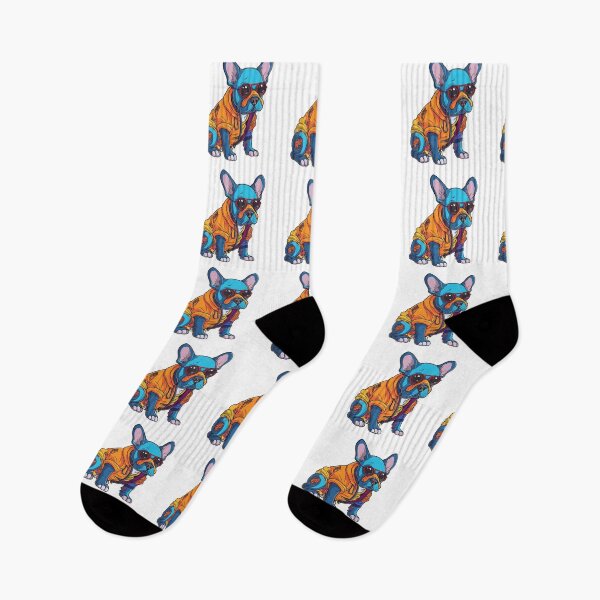 Item preview, French Bulldog Cyberpunk designed and sold by SmileCatalysts.
