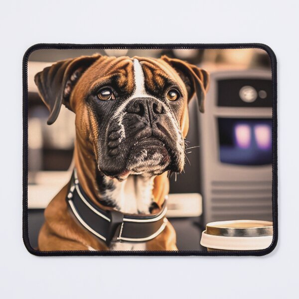 Item preview, Boxer Dog Coffee Lover designed and sold by ElegantCat.