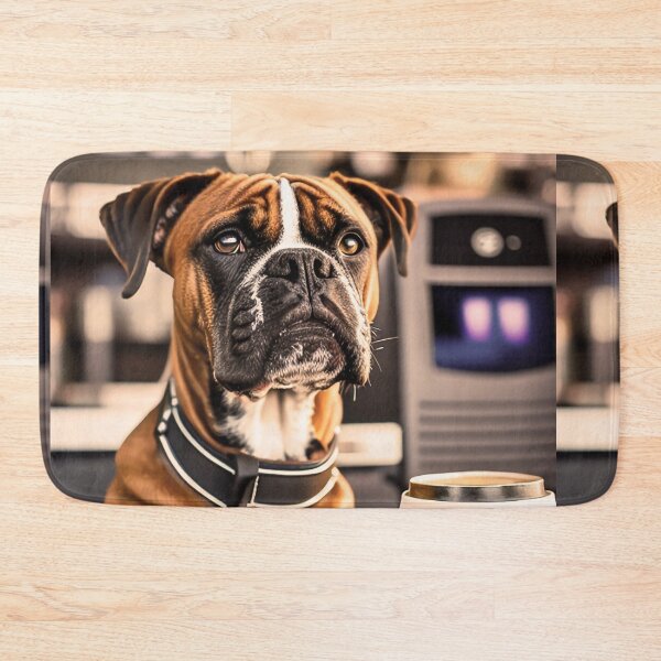 Item preview, Boxer Dog Coffee Lover  designed and sold by ElegantCat.