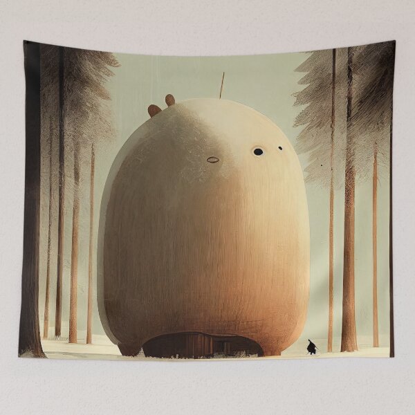 Item preview, Imagined Worlds: Digital art combining surrealism and nature. designed and sold by Piotrek0001.