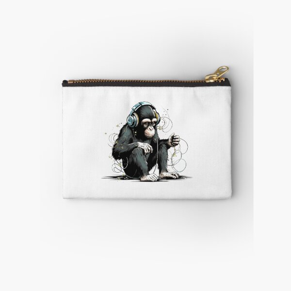 Item preview, Banksy DJ Monkey Thinker with Headphones designed and sold by hamishby.