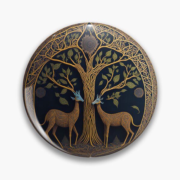 Item preview, Deer under the Tree designed and sold by itsy-beetsy.