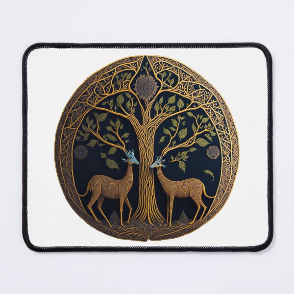 Item preview, Deer under the Tree designed and sold by itsy-beetsy.