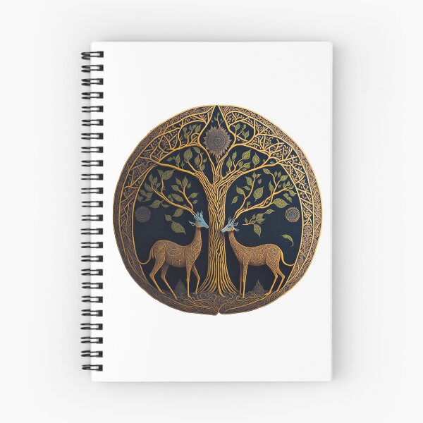 Item preview, Deer under the Tree designed and sold by itsy-beetsy.