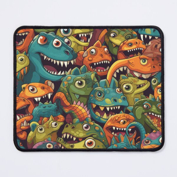 Item preview, Peek-a-Boo Dinosaur Faces designed and sold by RobotBadGuy0.