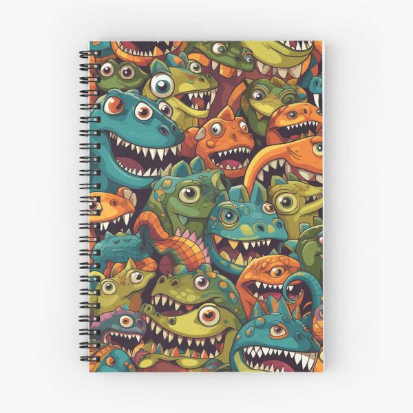 Item preview, Peek-a-Boo Dinosaur Faces designed and sold by RobotBadGuy0.