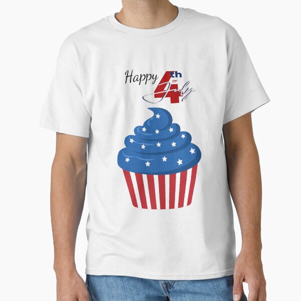 Item preview, Happy 4th of July cupcake designed and sold by Royaltygoods.