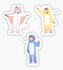BTS 4TH MUSTER: RAP LINE ONESIES Sticker