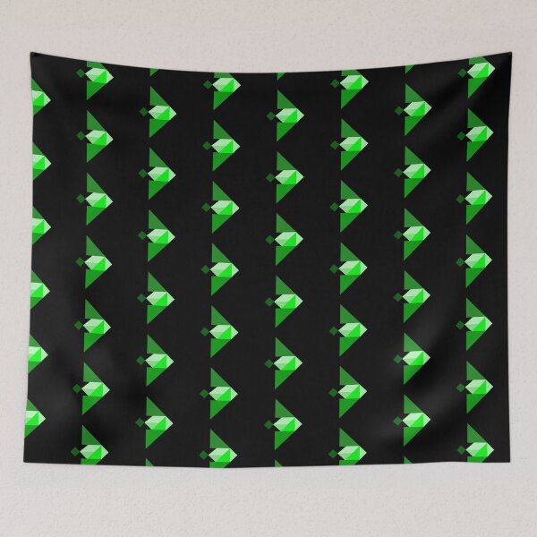 Item preview, Green Fish (on black) designed and sold by SyPhelan.