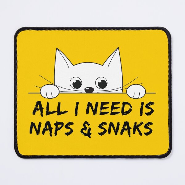 Item preview, Lovely Cat Design for Those Who Enjoy Naps and Snacks  designed and sold by CatFans.