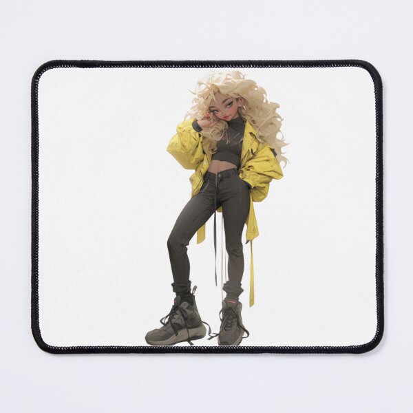 Item preview, Yellow hair girl designed and sold by mooonstyle.