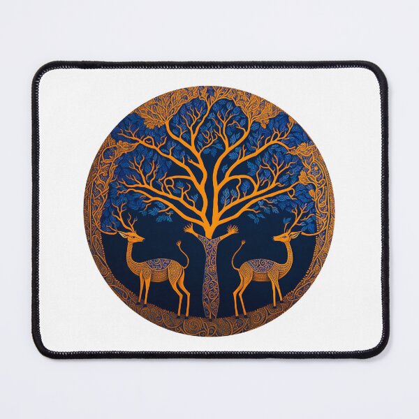 Item preview, Deer under the Tree-2 designed and sold by itsy-beetsy.
