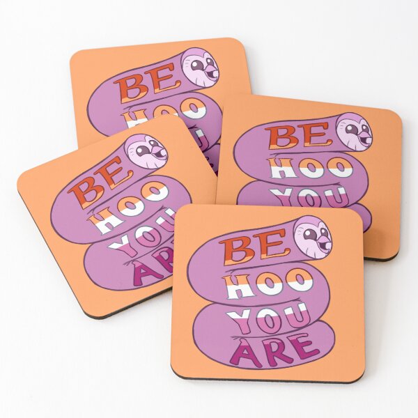 Item preview, Be Hoo You Are Lesbian Flag designed and sold by Artimanx.