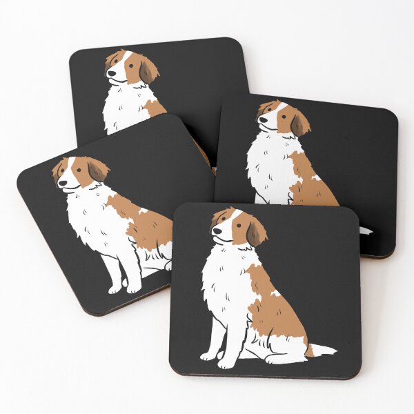 Item preview, Nederlandse kooikerhondjes dog cute illustration  designed and sold by Yarafantasyart.